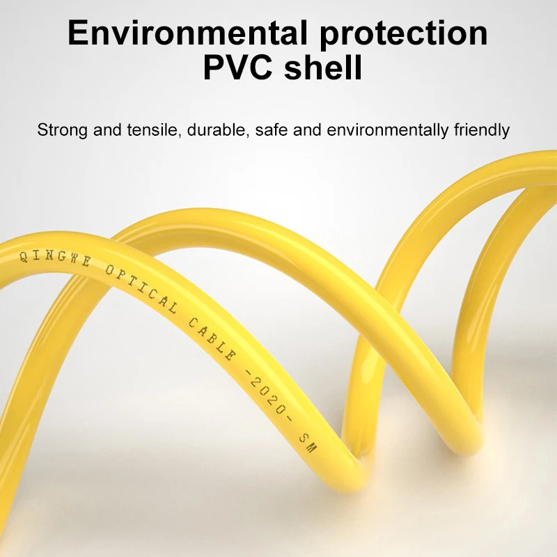 LC APC to LC APC Simplex 2.0mm 3.0mm PVC Single Mode Fiber Patch Cable Fiber Optic Patch Cord