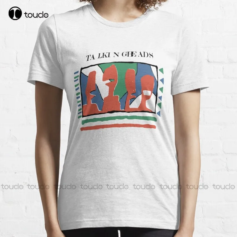 

New Talking Heads Funny Art Work Graphic Design Yellow Tshirt T-Shirt Graphic Tees S-3Xl Unisex