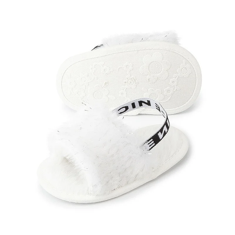 Новинка теплая обувь для маленьких мальчиков и девочек пушистые детские