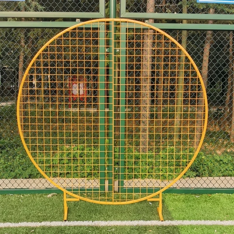 El nuevo arco circular de rejilla de boda adorna el fondo de la boda, muebles de pantalla de rejilla, el camino geom&eacute;trico de la boda-5