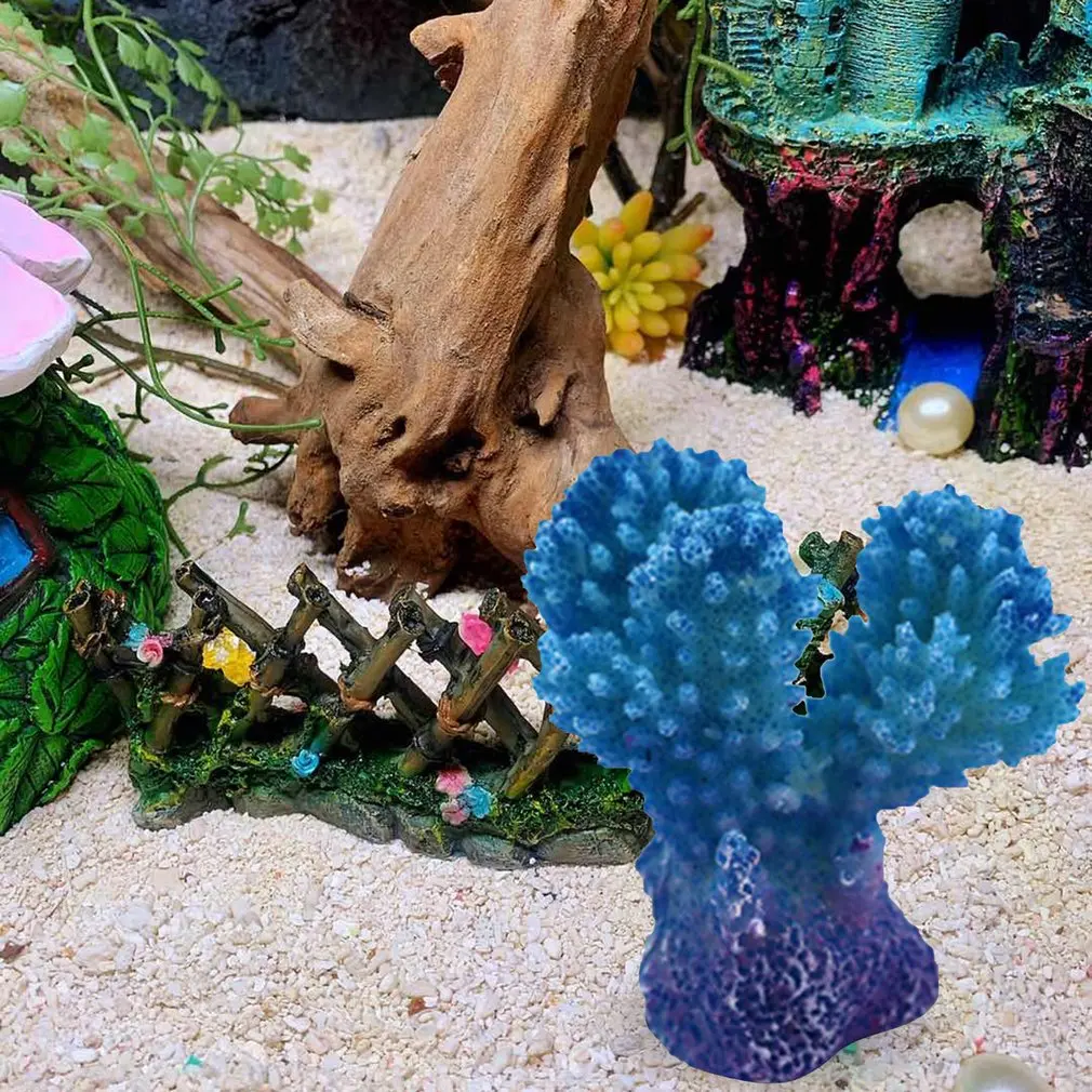 

Aquarium Coral Artificial For Freshwater Fish Aquariums Marine And Saltwater Fish Tanks Decoration Simulated Resin Coral