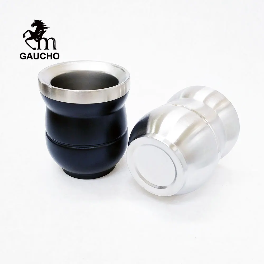 1 шт./лот Gaucho Yerba Mate Gourds нержавеющие чашки Calabash теплоизолированные малый объем 150