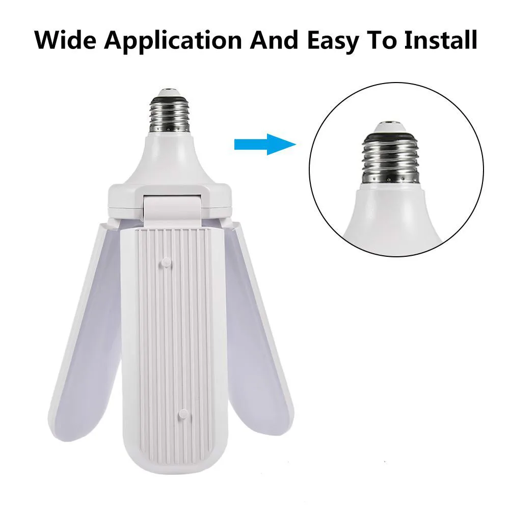Deformable Garage Light Led highbay 30W E27 110-265V Ceiling for Garage/ Attic / Basement Home LED Mining lamp | Освещение