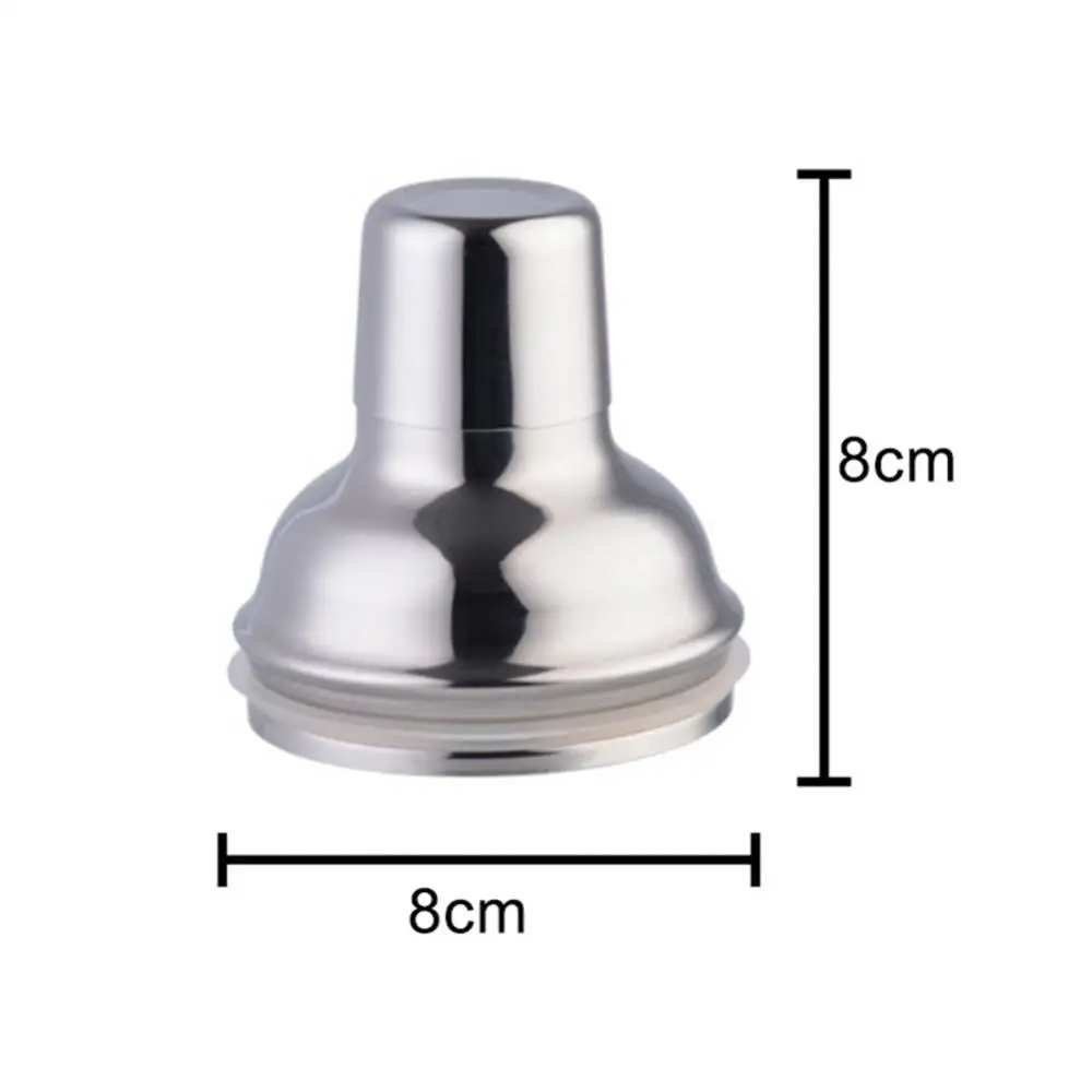 400ml Durable Stainless Steel Cocktail Shaker with Scale Nontoxic Large Capacity Wine Drink Mixer Barware Tool Bar Tools | Дом и сад