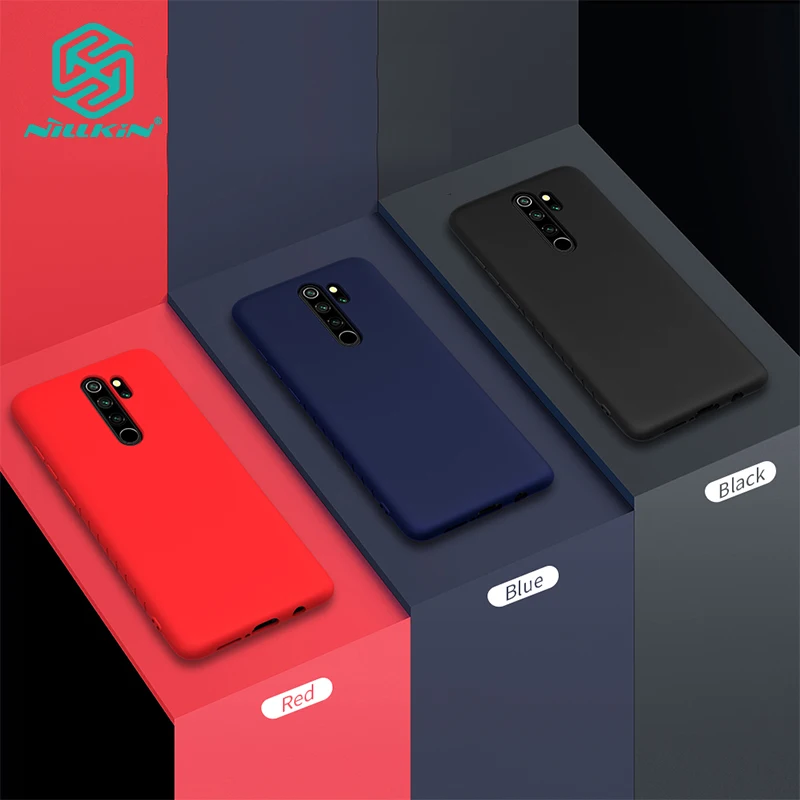 Nillkin ТПУ чехол для Xiaomi Redmi Note 8 Pro силиконовый Гладкий защитный мягкий цветной s |