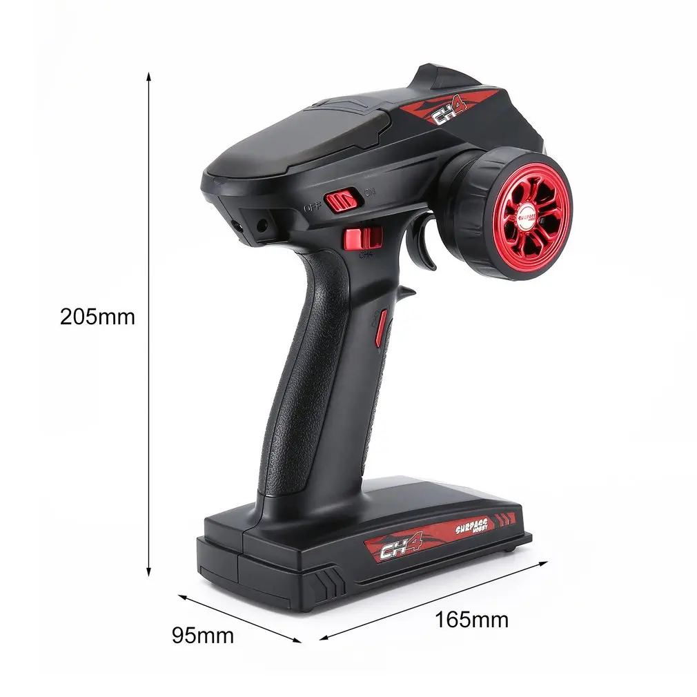 

Original Surpasshobby 2.4GHz Super Response 4CH/6CH Radio System Transmitter for RC Car Boat with Receiver