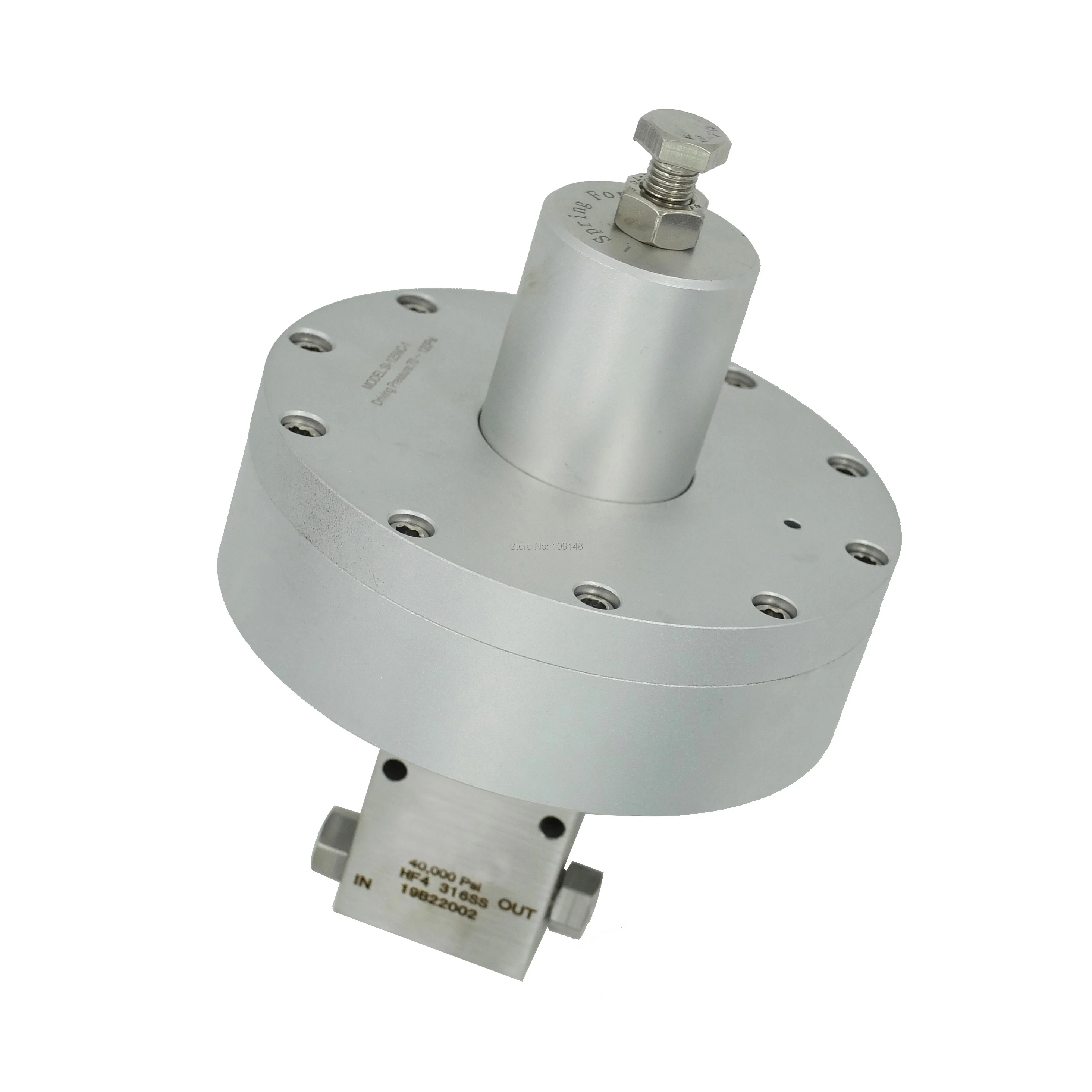 Бесплатная доставка модель: SI30141-NC 9/16 дюймовая резьба на игольный клапан с пневматическим приводом повышенного давления до 30 000 psi.