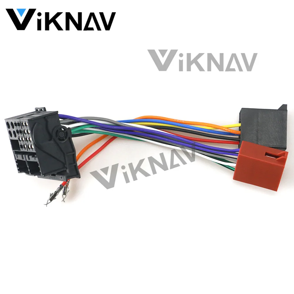 

Соединитель жгута проводов ISO радиоадаптер для MERCEDES forBENZ для OPEL (выбранные модели) свинцовый штекер кабеля 12-124