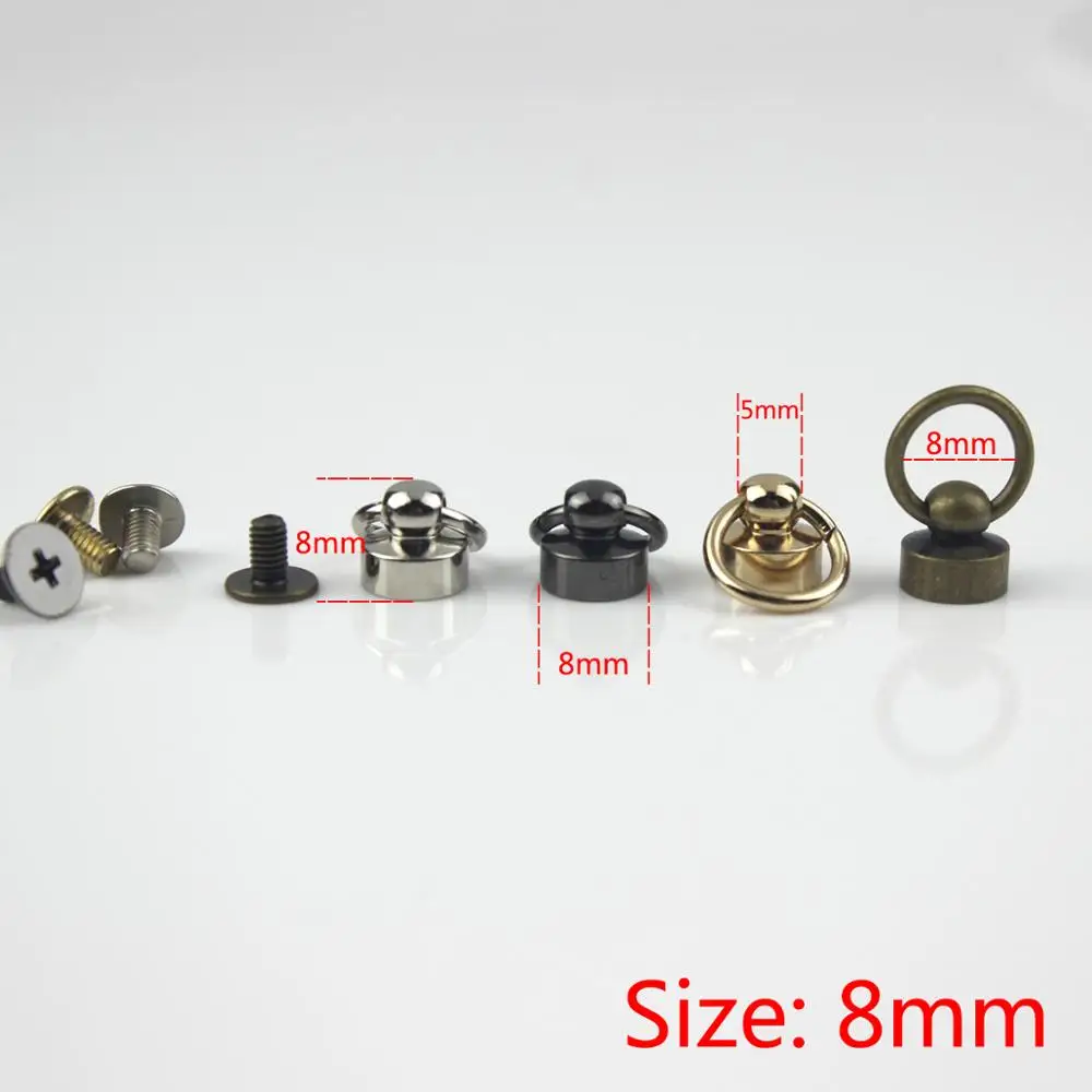 10 шт. металлический шариковый столб с уплотнительным кольцом штифты заклепки
