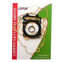 motorcycle complete engine cylinder top end stator clutch cover exhaust gasket kit for kawasaki kx450f 2006 2008 kx 450 f