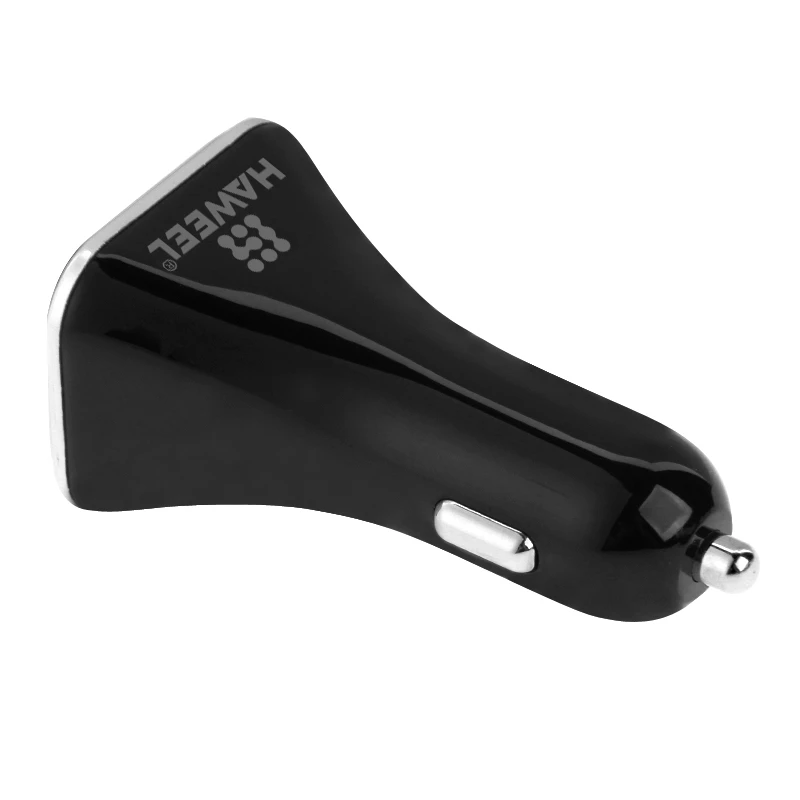 HAWEEL Универсальный 5V 6.8A 4 usb порта автомобильное зарядное устройство для смартфонов/планшетных ПК(черный