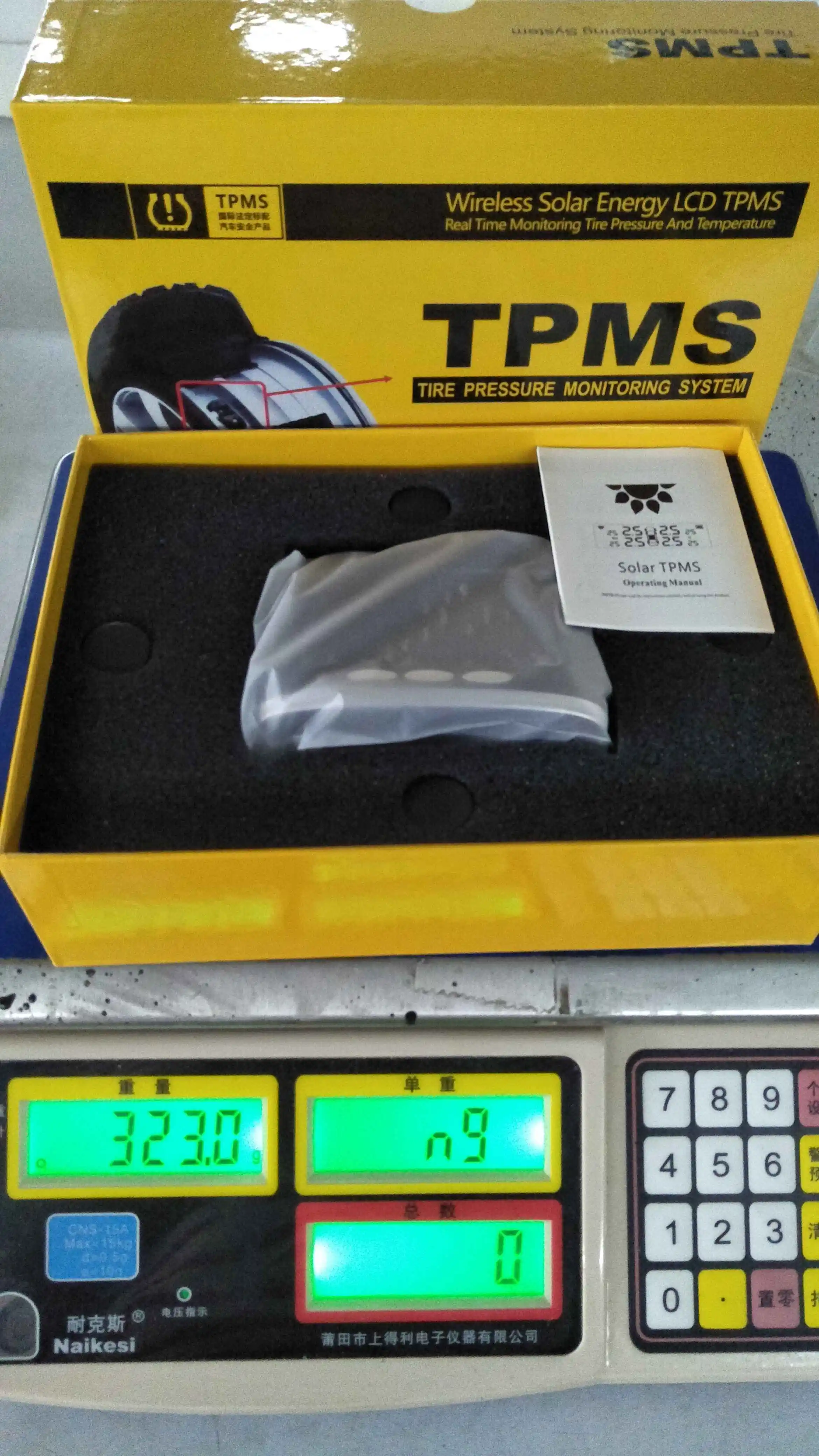 Внешний датчик давления в шинах бесконечный чип с высокой степенью точности