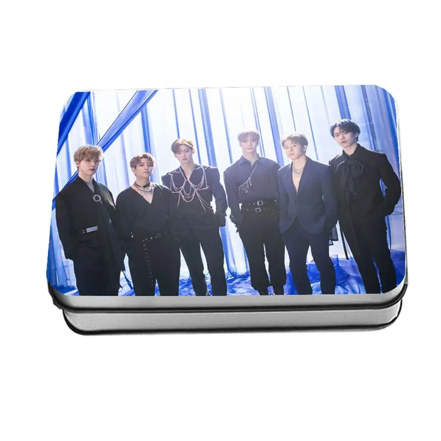 Kpop Astro голубого пламени Полароид HD Фотокарта Бумага ЛОМО карта с фотографией