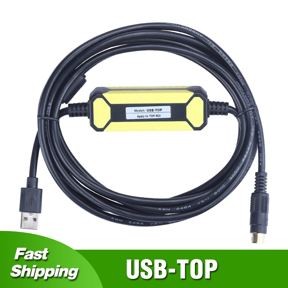 USB-TOP para Corea M2I HMI TOP Series, Panel táctil, Cable de programación de interfaz USB, línea de descarga RS232