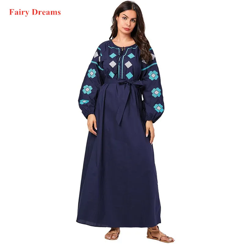 Женское Бандажное платье в Дубае Abaya Famme Пакистан Турецкая мусульманская одежда с