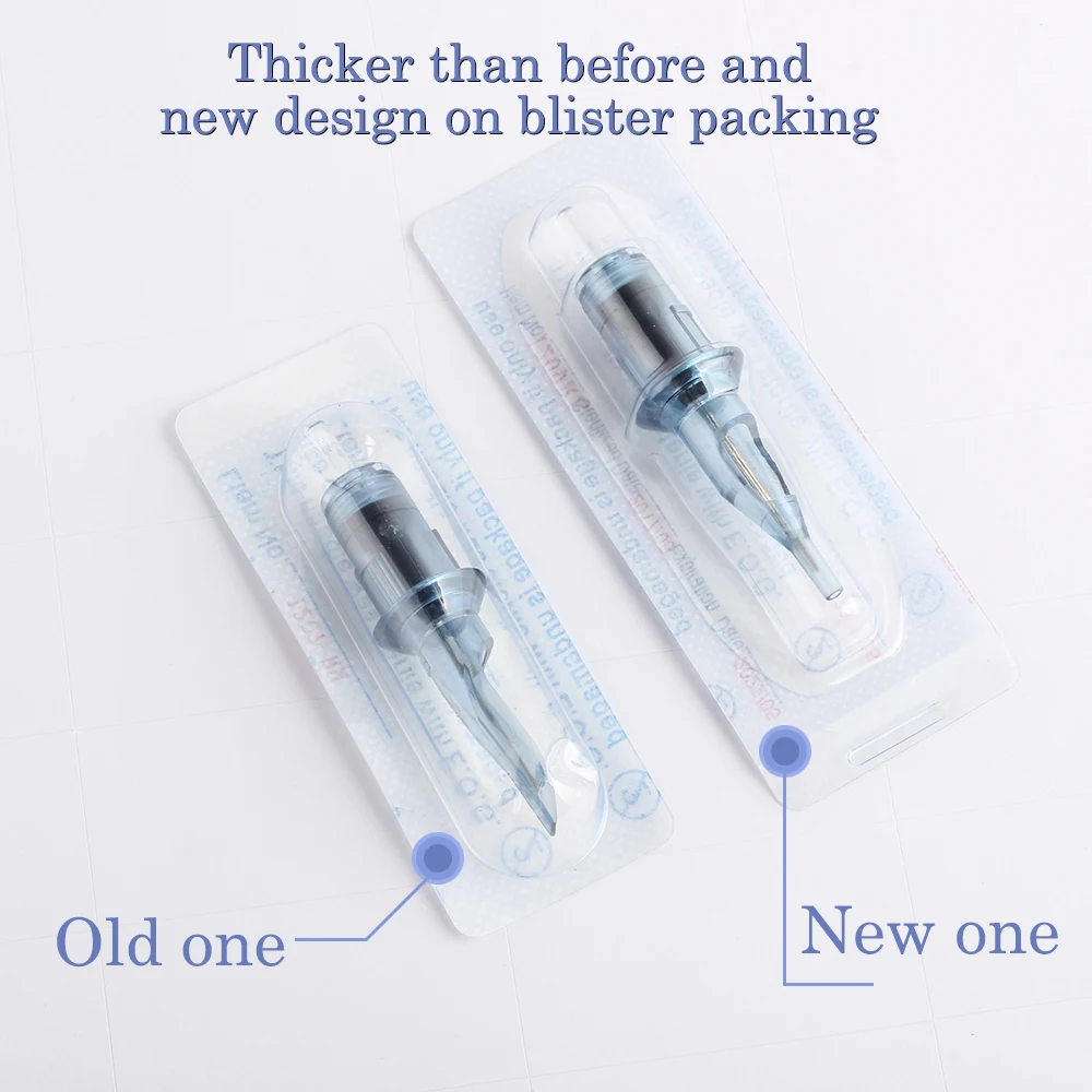 

10 шт. татуировки иглы RL RS M1 RM микс иглы татуировки для татуировки сцепление иглы патрона желтый ручка для нанесения татуировок картридж