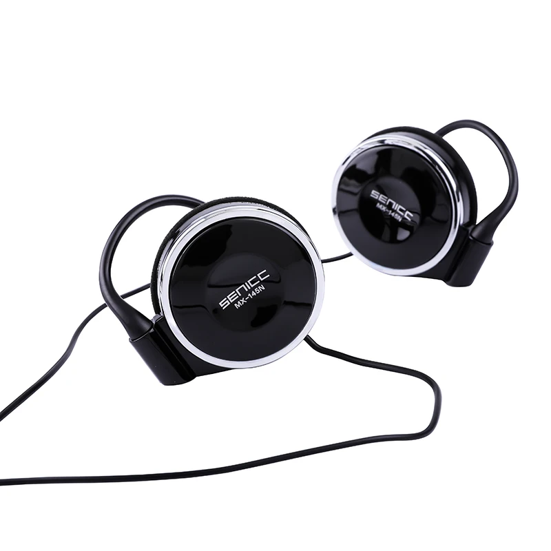 SENICC, MX-145N, Hi-Fi, спортивные, Экстра бас, музыка, Заушник, наушники, стерео, светильник, ушные крючки, наушники с регулятором громкости для телефона 3,5 мм