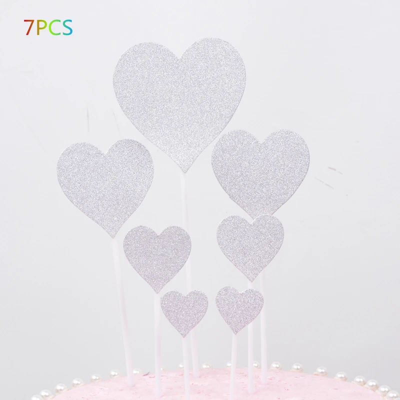 

Birthday Cake Decoration Insert Card Five-pointed Star Love Star Dessert Cake Insert Card Star Love Decoration Plug-in