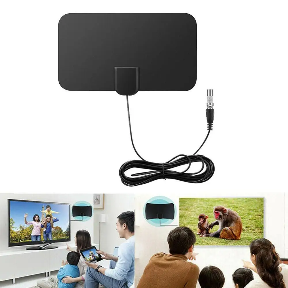Цифровая ТВ-приставка Kebidumei 4K 25 дБ с высоким коэффициентом усиления антенной на 50