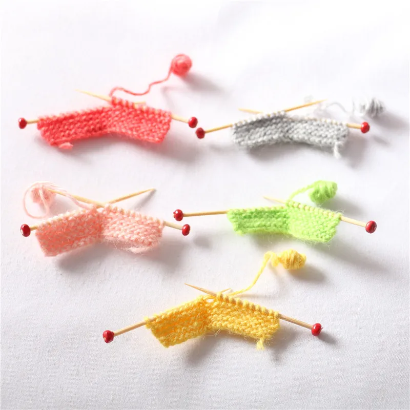 1/12 кукольный домик миниатюра вязаный свитер Модель кукольная одежда для кролика