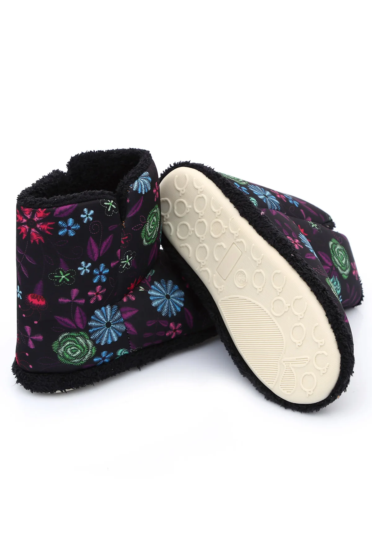 

BLACK DEER Unisex Purple Orthopedic Sports Flower Home Boats