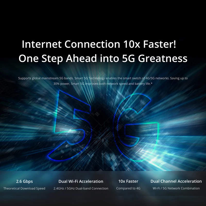global version realme x50 5g mobile phone 6 57 inch 6gb 128gb snapdragon 765g octa core android 10 sansa smart 5g callphone nfc free global shipping