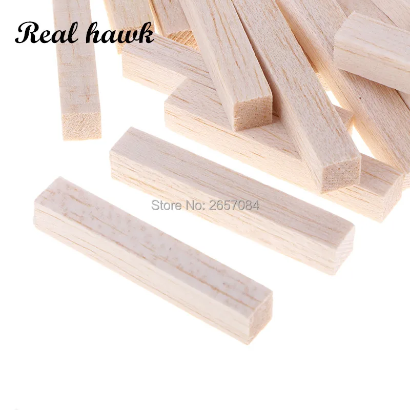 4x4x5 0/80/100/130/150 мм квадратная деревянная палочка Balsa деревянный дюбель блок для