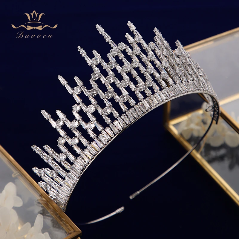 Головная повязка на голову с кристаллом циркония для свадьбы украшения волос |