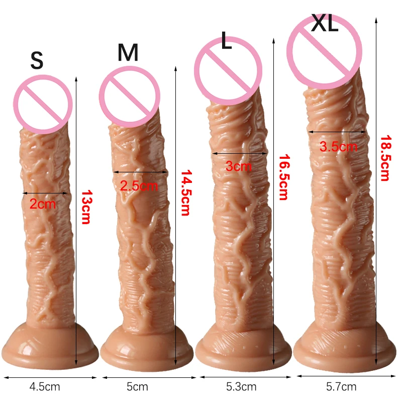 Realistic Dildo Sex Toys for adults 18 Woman With Suction Cup G Spot Stimulator Female Masturbation dildos Penis Dick Shop | Красота и