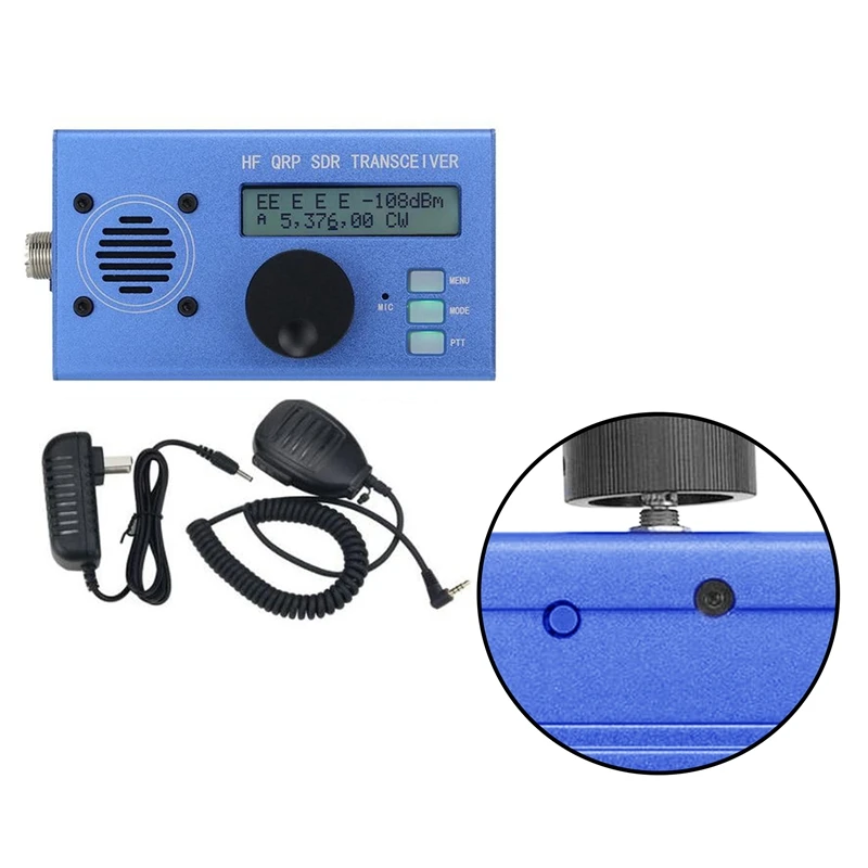 

Коротковолновый QRP SSB/приемопередатчик непрерывного действия, USDX QRP, короткий радиопередатчик, SDR трансивер, 8-полосный