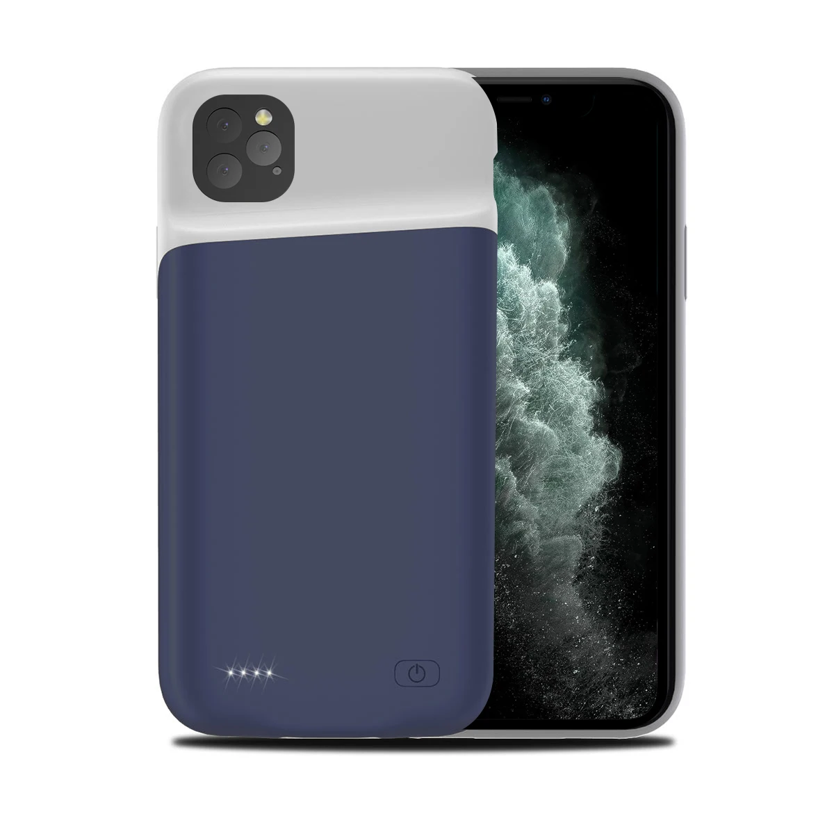 Чехол для зарядного устройства iPhone 11 Pro Max тонкий резервный аккумулятор 5200 мАч