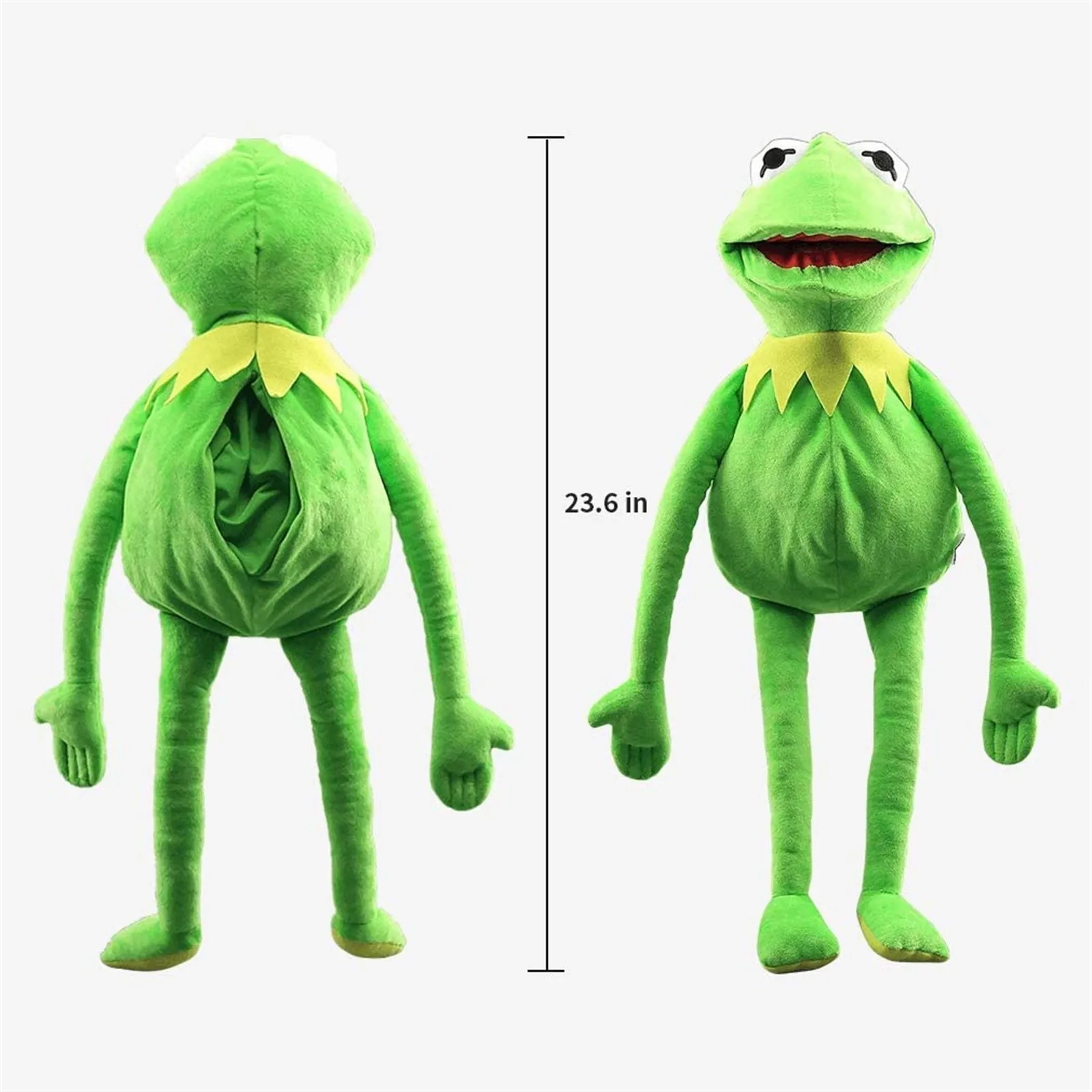 

Hand Puppet Frog Plush Toys Home Decoration Comfortable Stuffed Plush Decoration 24 Inch Cushion Children's Gifts Plush Toys