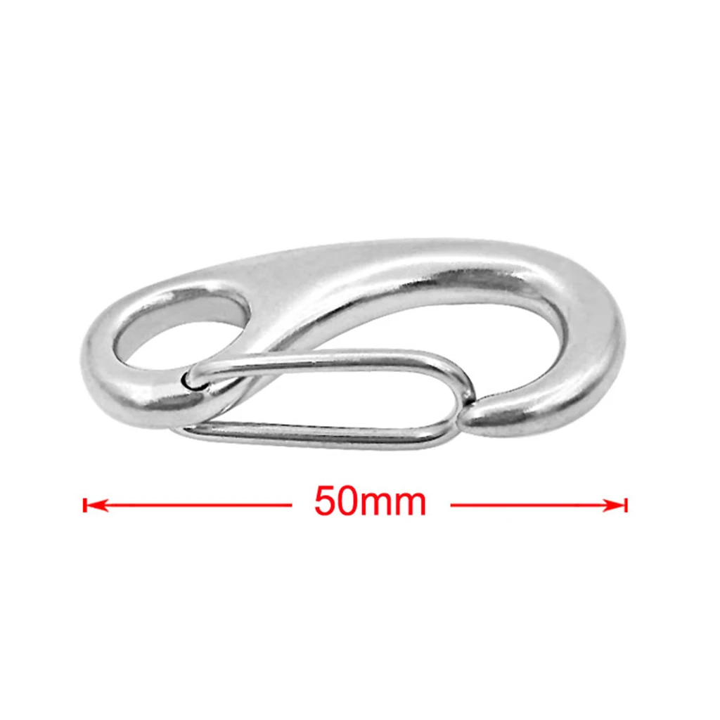 

Carabiner Spring Snap Hook Clip Marine 316 Stainless Steel