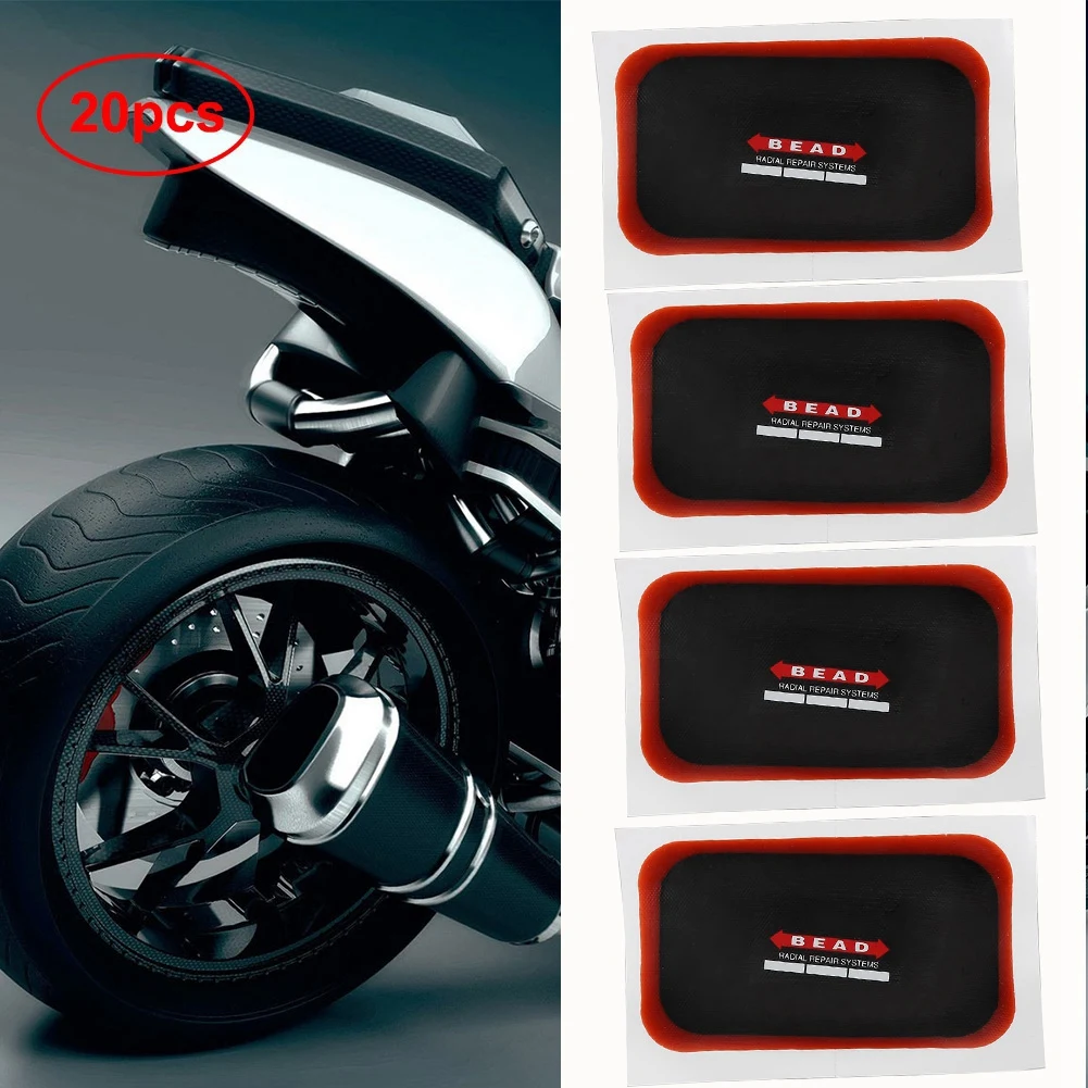 10 Pcs Universal Radial Tire Repair Patch​ Car Tools Rubber One-Time Repairing Patch For Motorcycle Cars | Автомобили и