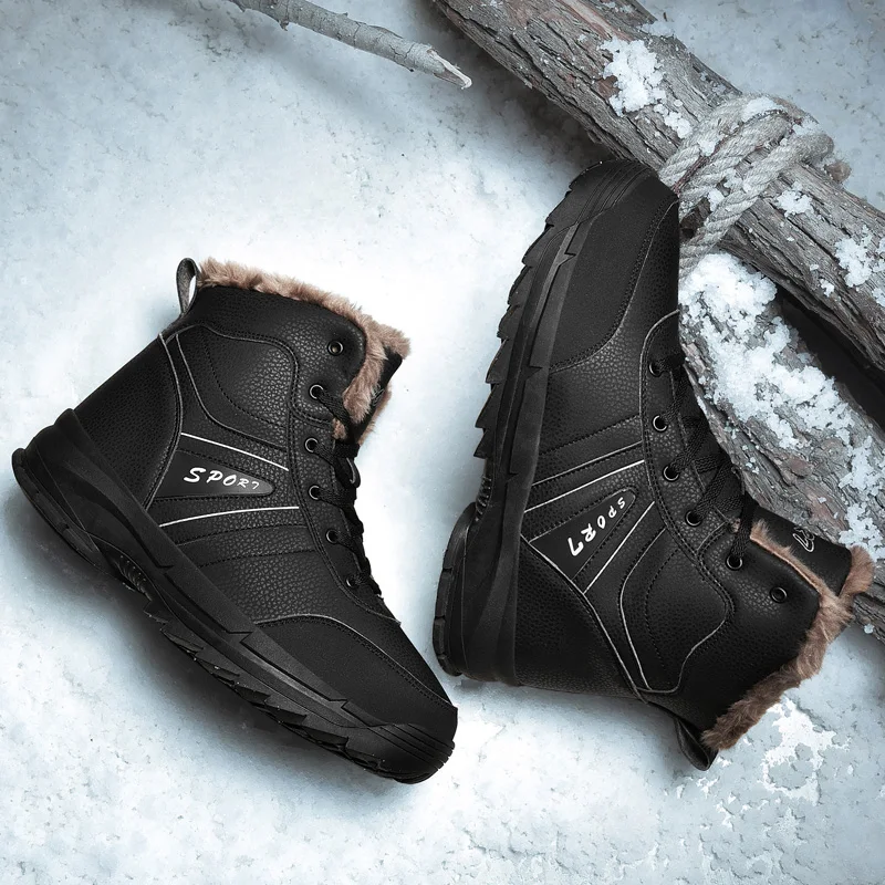 

Men Casual Flat Shoes Casual Sport Shoes Men Men's Leather Fashion Sneakers Winter Boots Leisure Spring Mens Causal Shoe Man