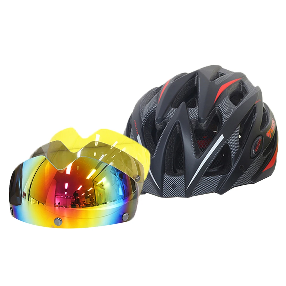 

MOON UV400 Bike Bicycle Cycling Helmet Magnetic Goggles or Glasses Gafas Ciclismo 3 Colors (Only for MOON Helmet)