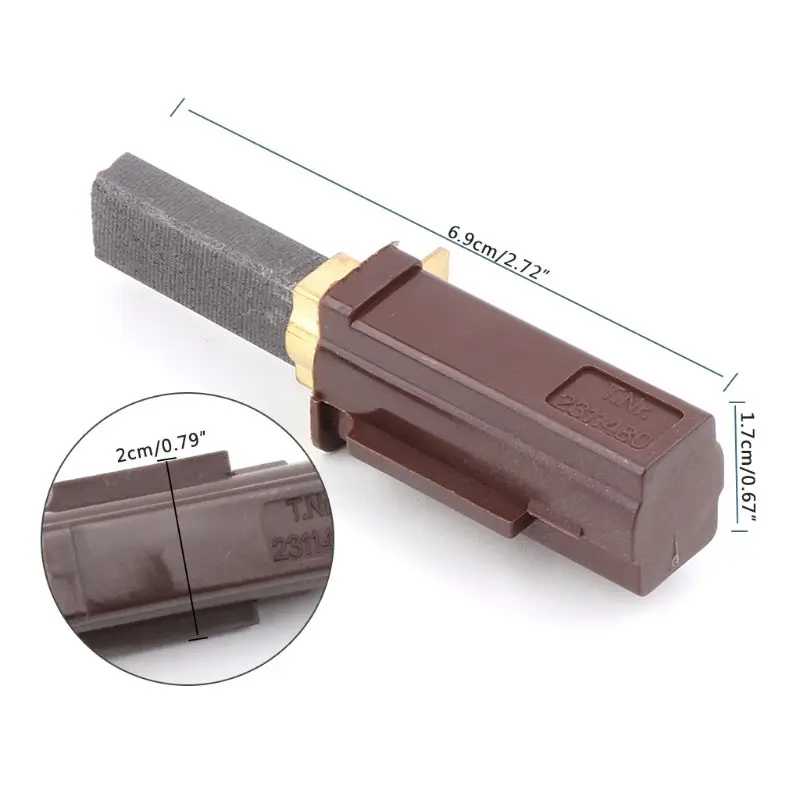 Электродвигатель с угольной щеткой для замены пылесоса Numactic henhetty | Бытовая