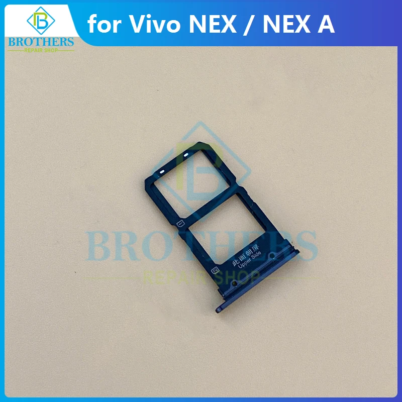 Лоток для SIM-карты для Vivo NEX, черный лоток для слота для SD-карты Vivo NEX, запасная часть для телефона от AliExpress WW