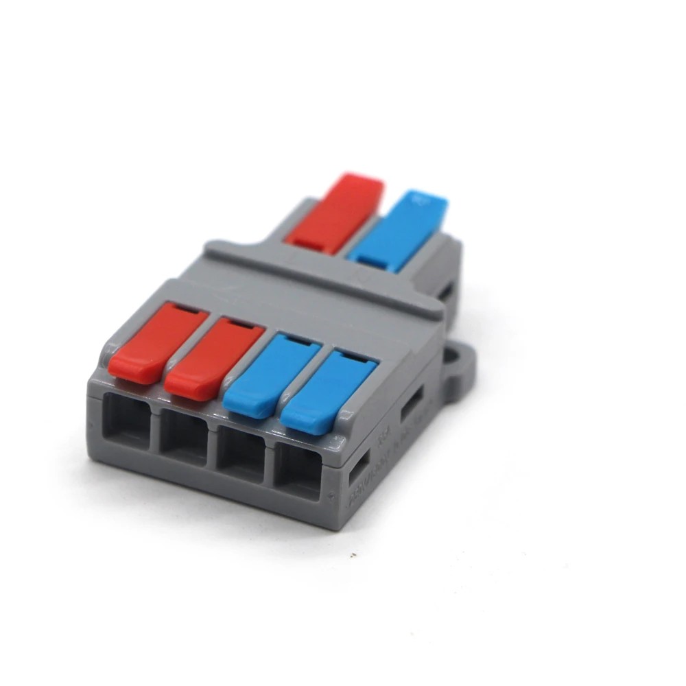 Быстроразъемный Электрический многопроводный соединитель 2-4 6 универсальный