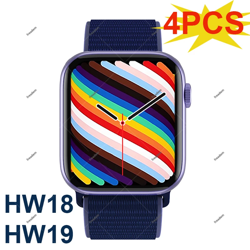 

4PCS IWO Smart Watch HW18 HW19