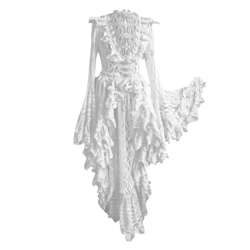 Женское винтажное платье в стиле ретро готическое с глубоким v-образным вырезом и