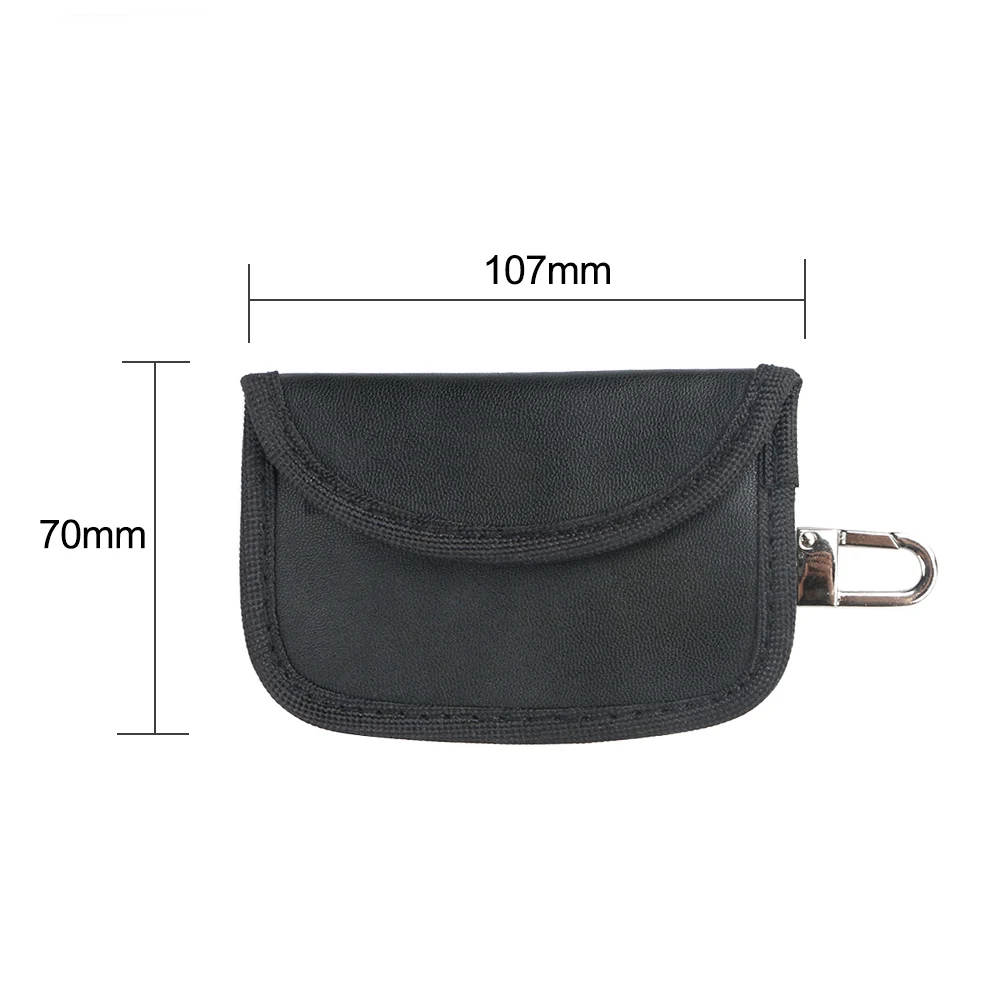 

Мини-автомобиль сумка Фарадея световой сигнал решетка блокиратор однослойный/двойной чехол повышенной прочности с искусственная кожа без ключа сумка RFID сигналов блокирующий чехол