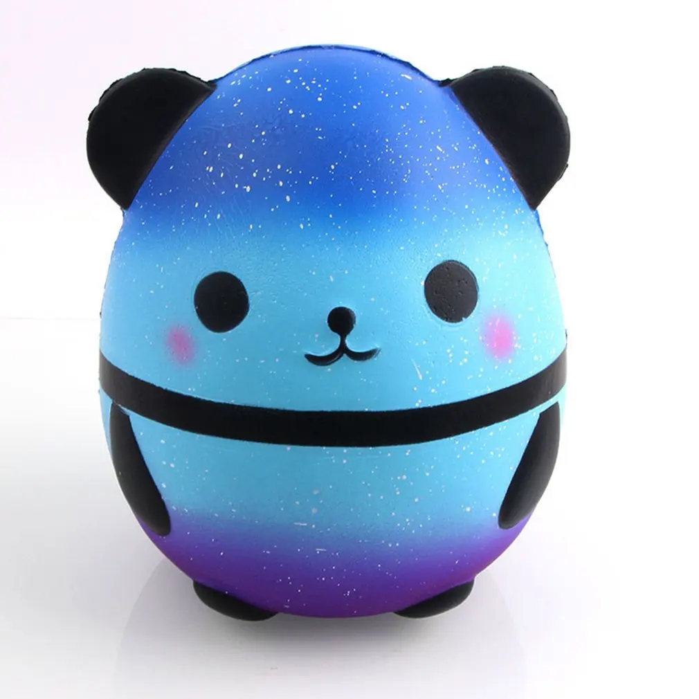 Galaxy Squishy панда сжимаемая антистрессовая игрушка милая синяя сжимаемые Новые