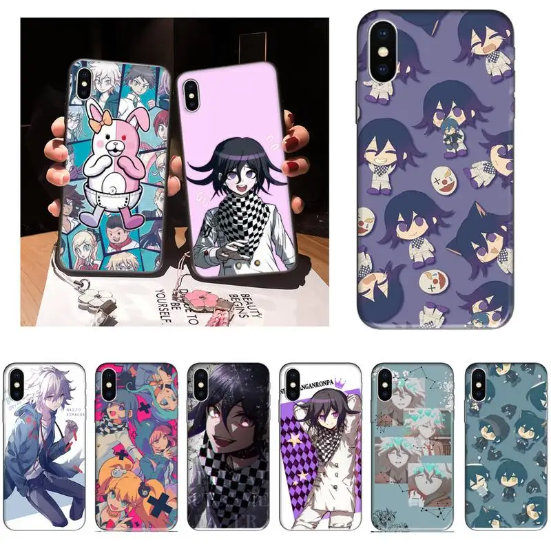 Чехол JHTAO DANGANRONPA для iPhone 12 Mini 11 Pro XS Max X XR 7 8 Plus | Мобильные телефоны и аксессуары