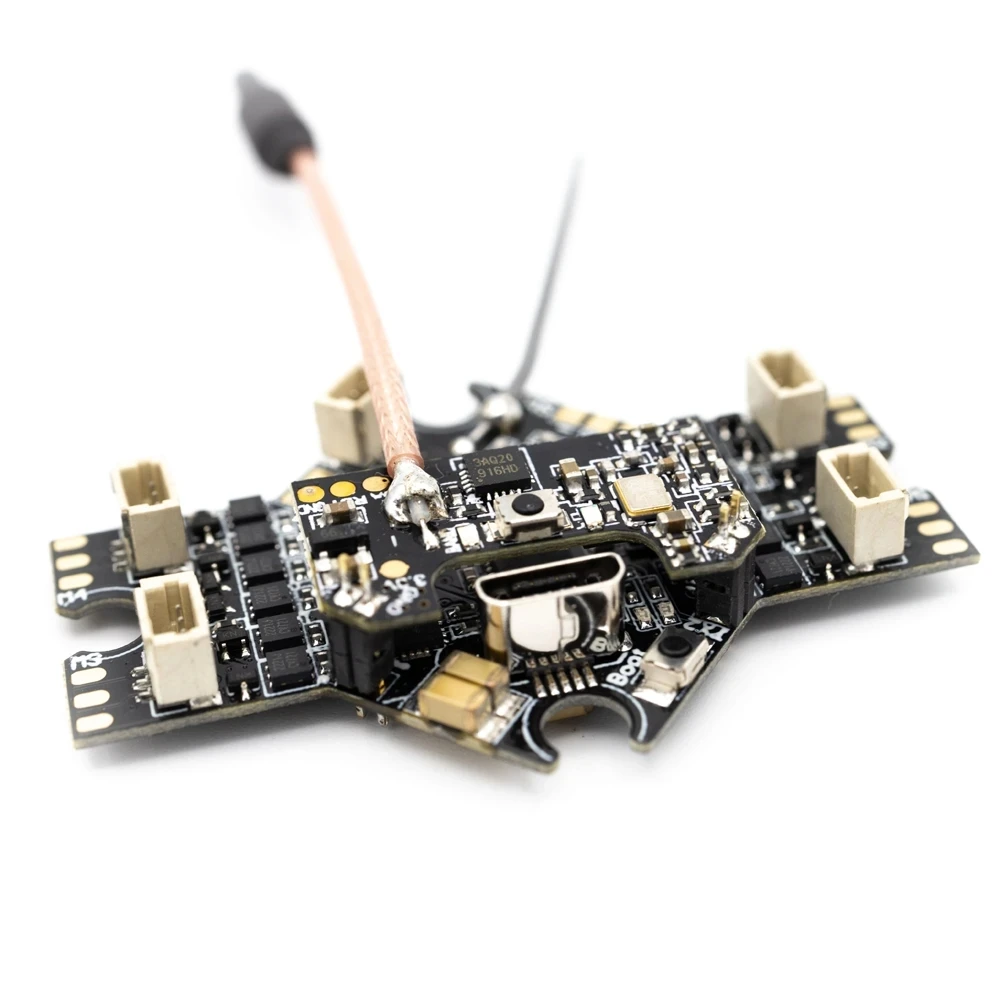 Новый стиль EMAX Tinyhawk II/Фристайл 75 мм 1-2S Whoop запасные части AIO F4 игровые джойстики 5A