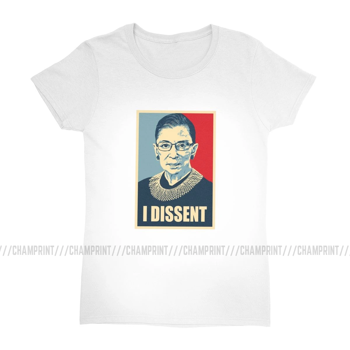 Женская футболка с надписью I Dissent Notorious RBG Рут Бадер Гинсберг феминистские топы