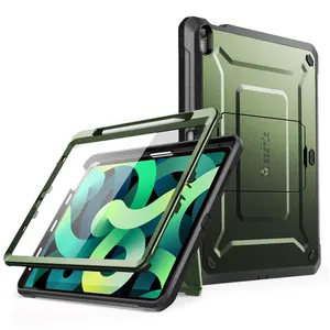for ipad air 4 case 10 9 2020 release supcase ub pro full body rugged cover case with built in screen protector kickstand free global shipping
