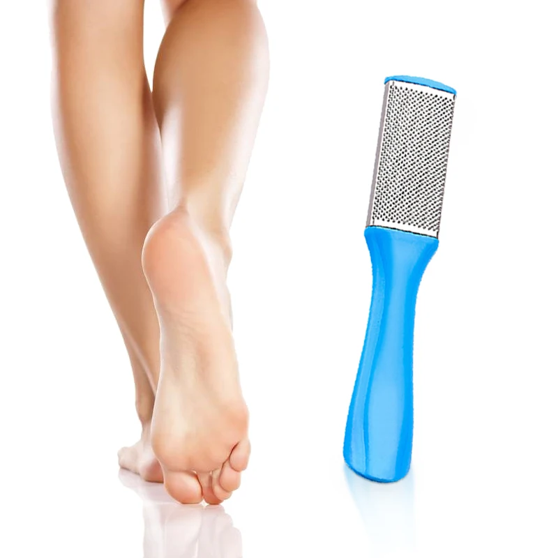 Рашпиль для ног из нержавеющей стали пластиковая ручка средство удаления