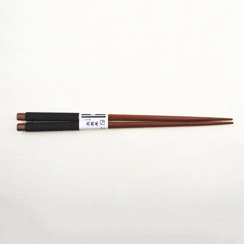 

1 Pairs Japanese Natural Wood Chopsticks Value Pack Cooking Tableware Theaceae Black