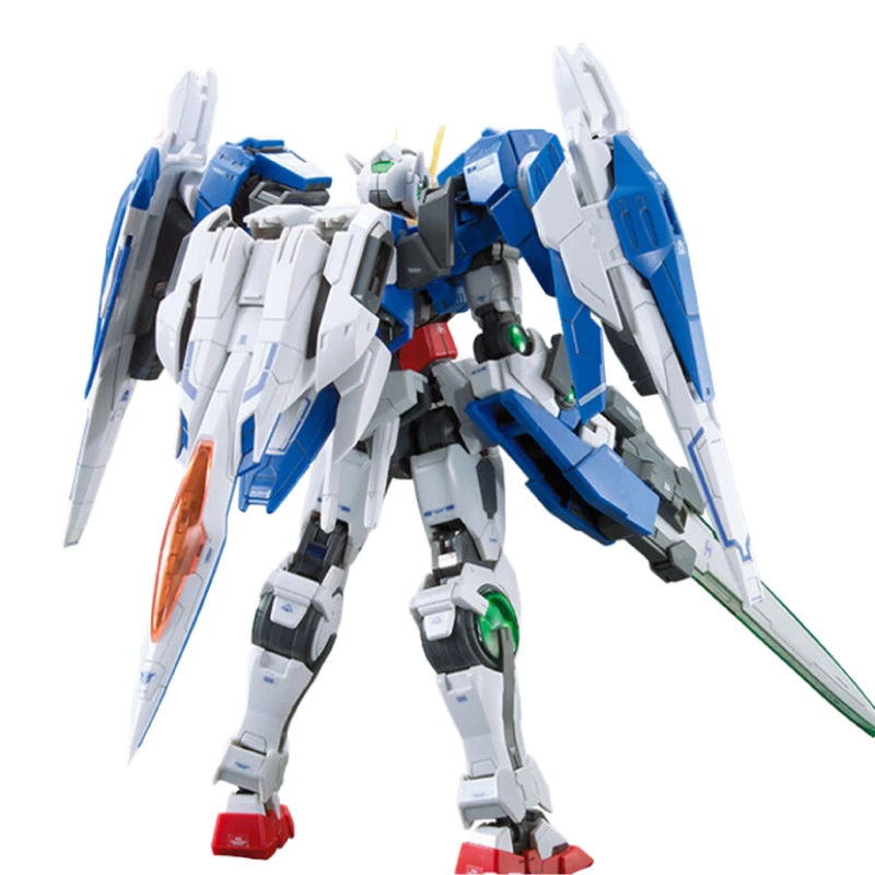 Bandai натуральная RG 1/144 аниме HG 00 Райзер воина гундама GN 0000 модель в собранном виде 13